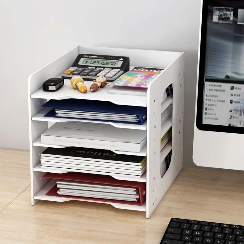Office File Document Holder Tray Stationery Box Desk Storage Rack